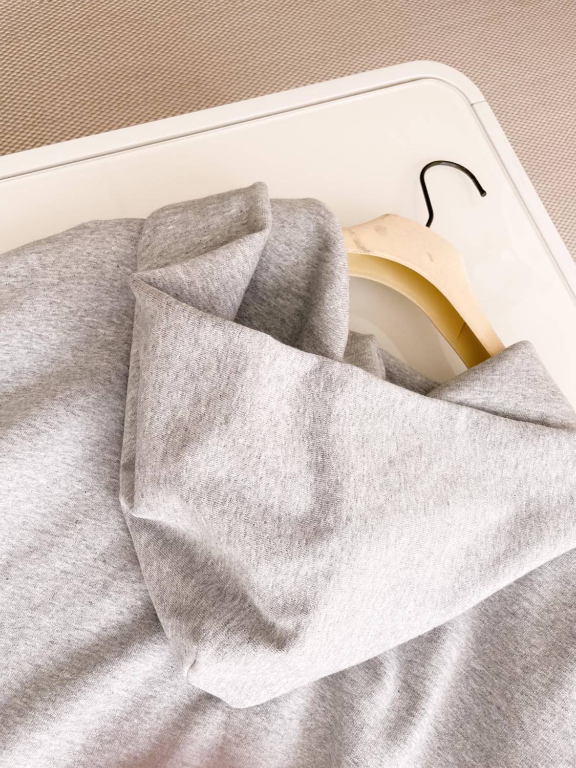 Women's Spring and Autumn Letter Logo Printed Solid Color Cotton Hooded Sweatshirt #73821