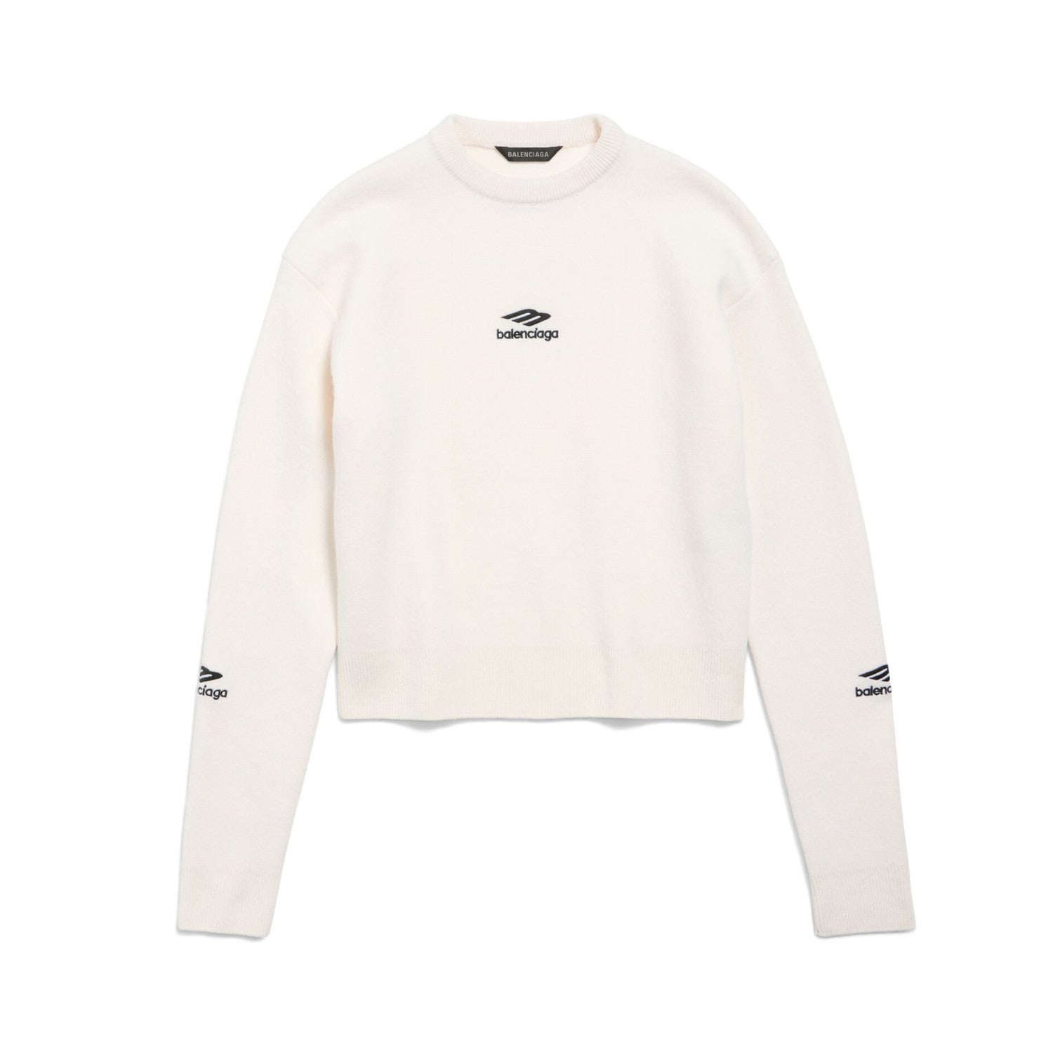 Men's SKI Crew Neck Top Logo Printed Spring & Fall Reversible Wool Blend Long Sleeve Knit Sweater #71742