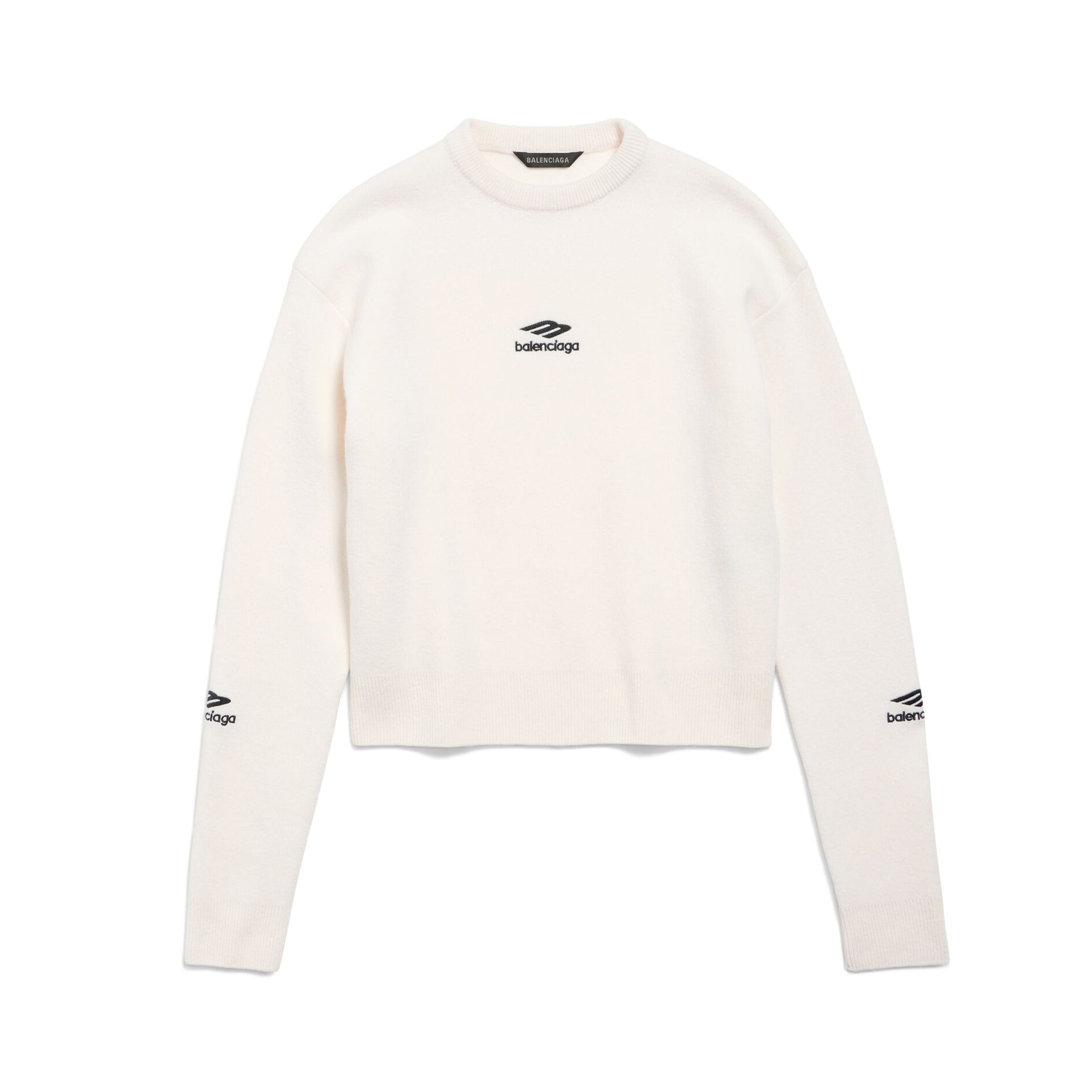 Men's SKI Crew Neck Top Logo Printed Spring & Fall Reversible Wool Blend Long Sleeve Knit Sweater #71742