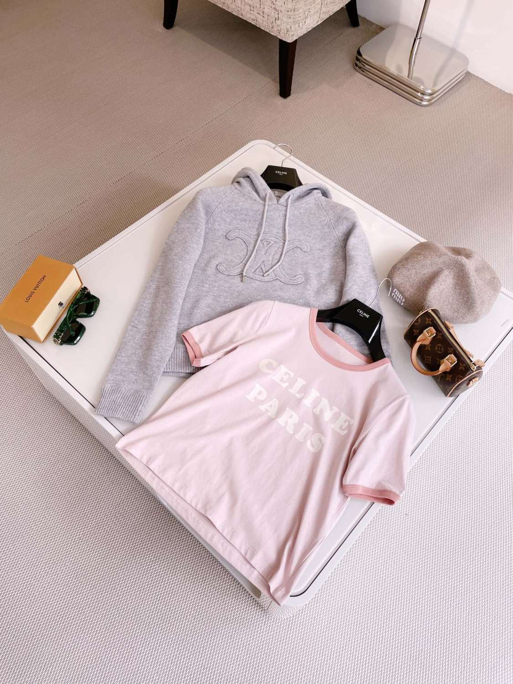 Women's Summer Logo Letter Print Round Neck Cotton Short Sleeve T-Shirt #74774