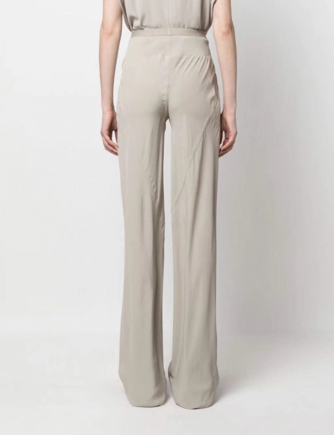 Women's Spring And Summer Fashion Casual High Waist Pants Straight Wide Leg Casual Pants  #71426