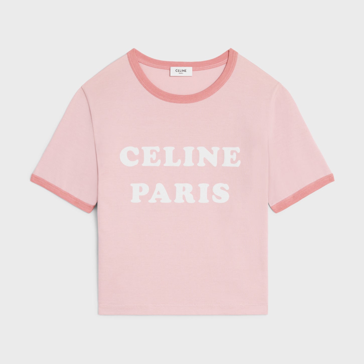 Women's Summer Logo Letter Print Round Neck Cotton Short Sleeve T-Shirt #74774