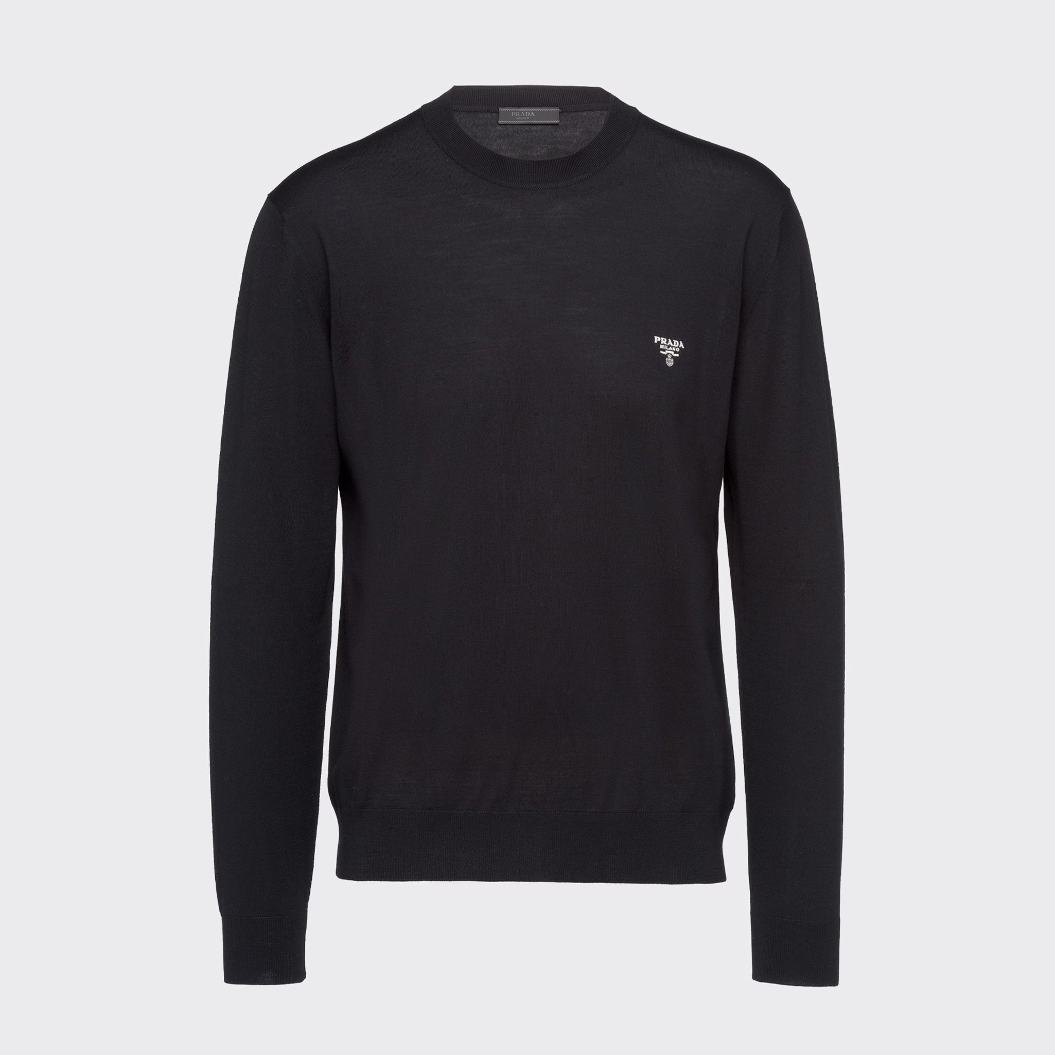 Men's Spring and Autumn Solid Color Ribbed Knit Crew Neck Pullover Sweater #73478