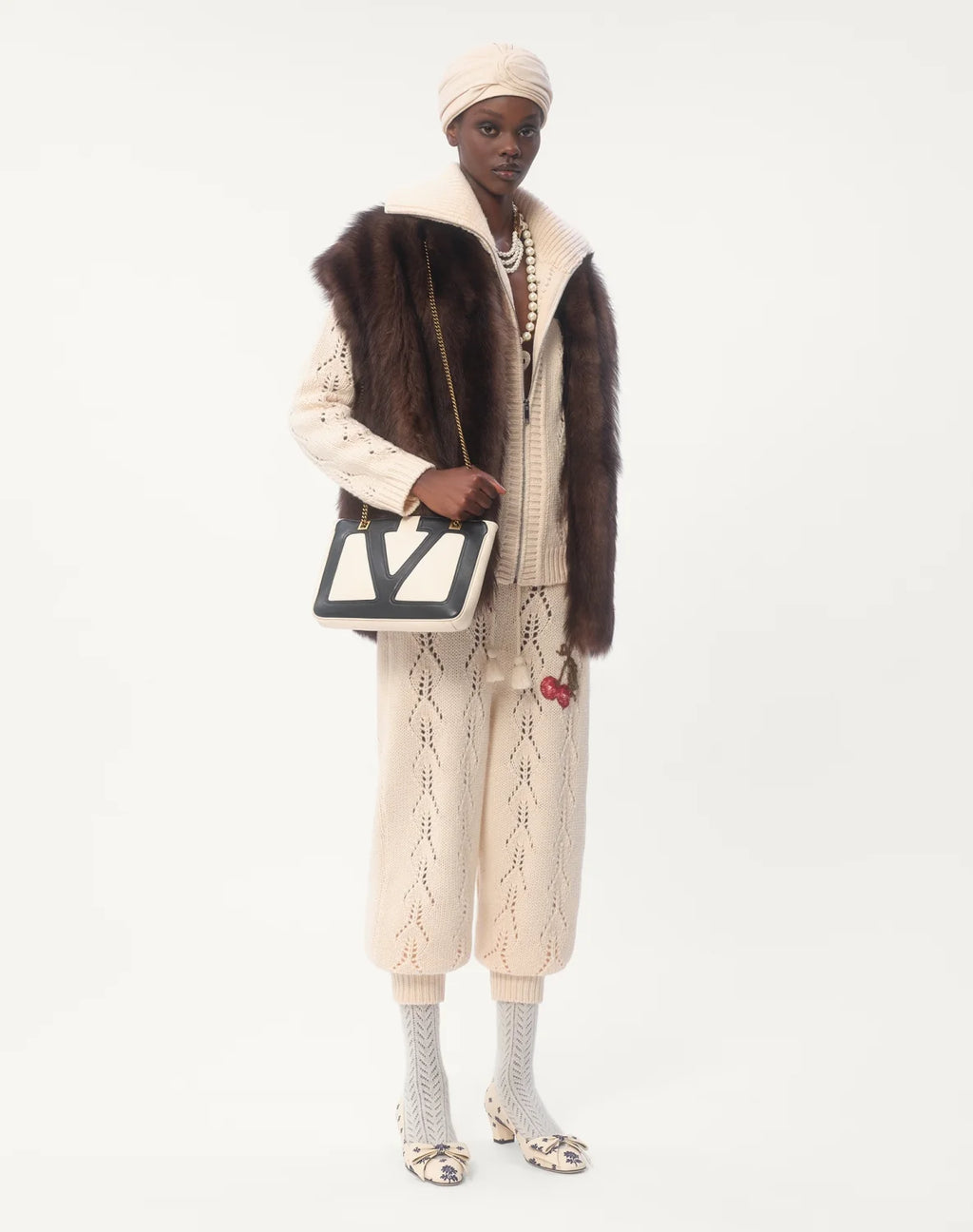 Women's Spring. Autumn And Winter Wool And Cashmere Casual Solid Color Straight Leg Pants Ngvp #9728