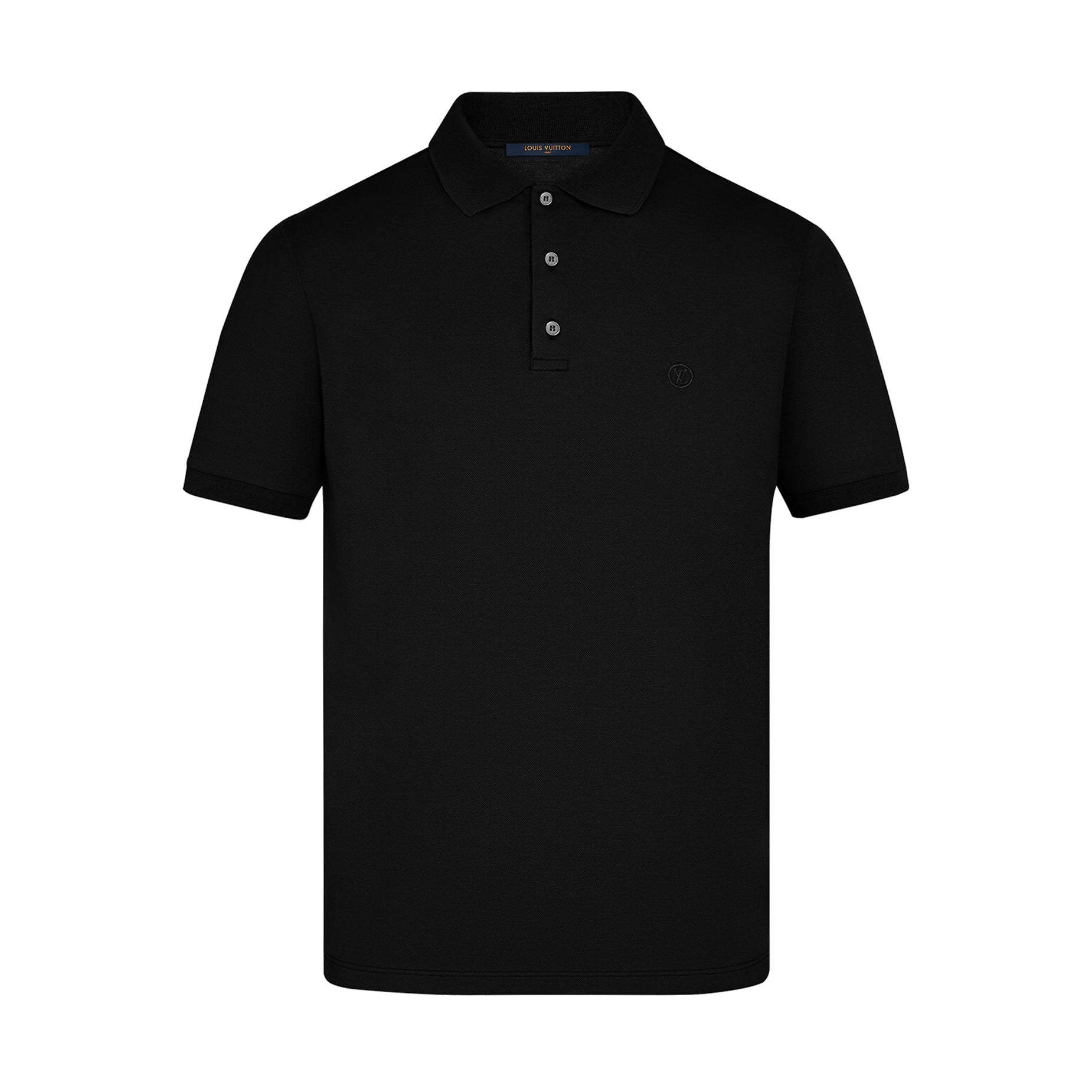 Men's Summer Solid Color Embroidered Logo Short Sleeve Polo Shirt T-Shirt #98745