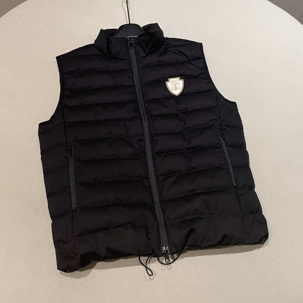 Women's Winter Fashion Casual Stand Collar Pull-Over Sleeveless Chain Goose Down Insulated Vest #78617