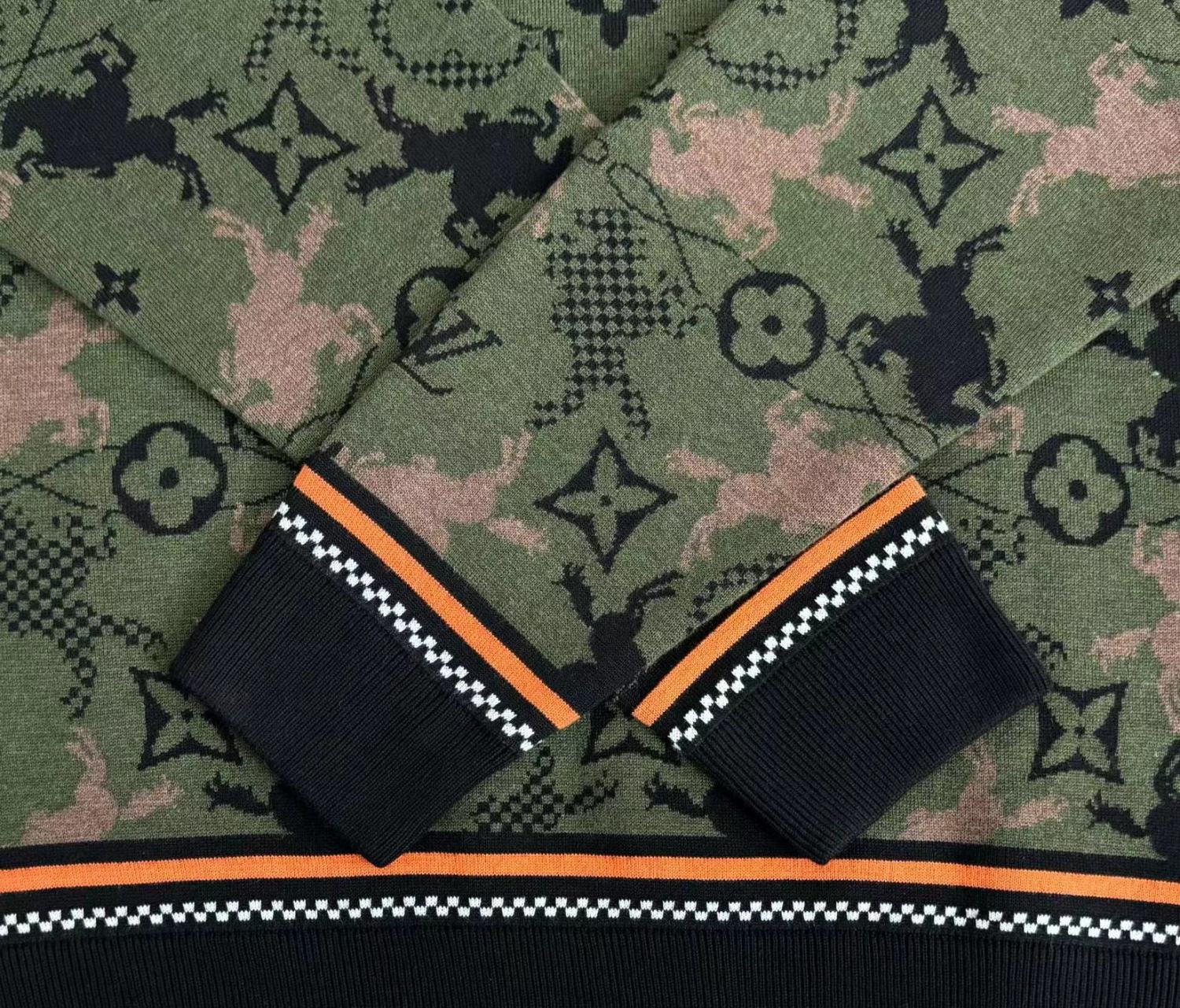 Men's Spring Autumn Solid Color Jacquard Pattern Sheep Wool Pilot Knit Long Sleeve Coat Jacket #71534