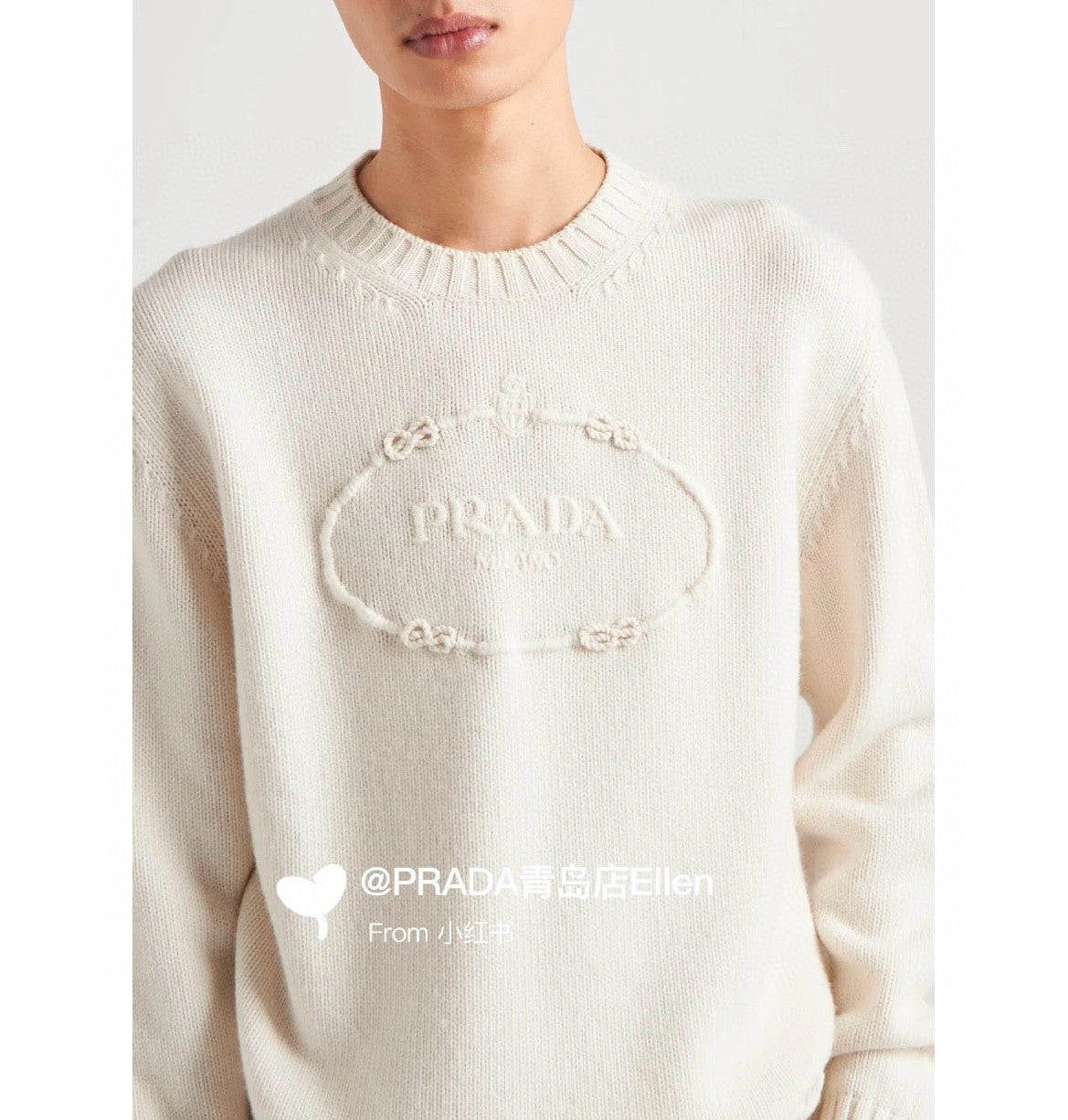 Men's Spring and Autumn Solid Color Splicing Round Neck Embroidery Printed Logo Long Sleeve Sweater Pullover #98666