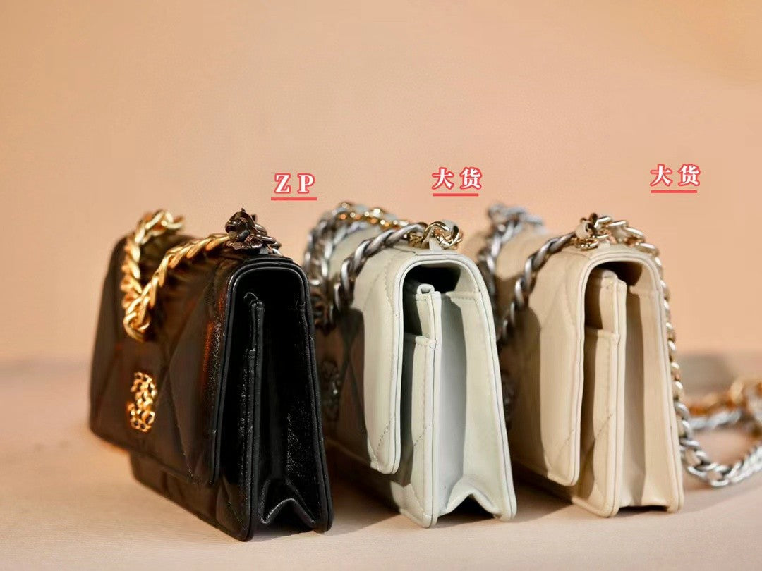 19BagWOC Women's Lambskin Mini Mouth Cover Bag Chain Shoulder Bags #72254