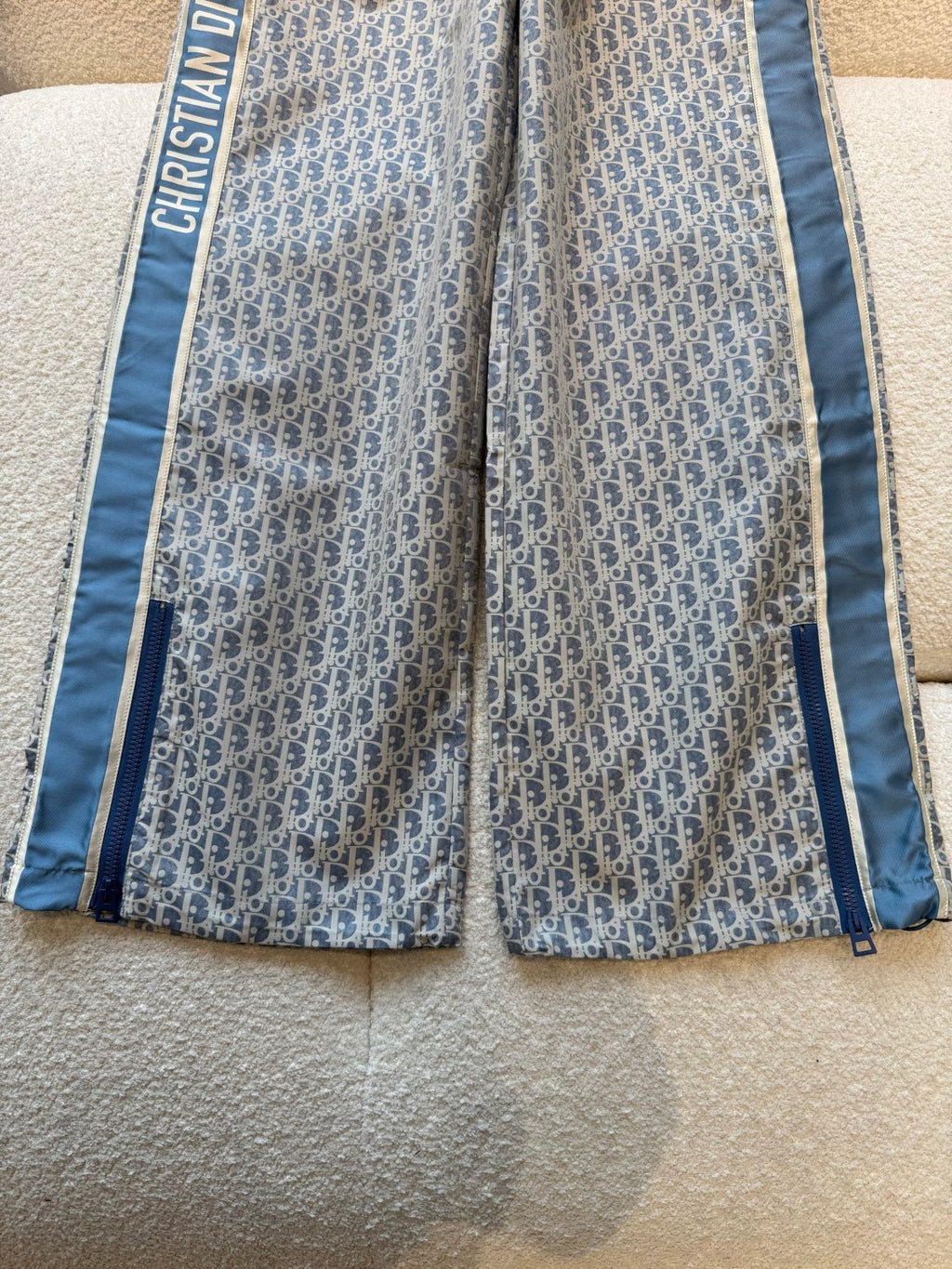 Men's and Women's Spring/Fall Fashion Casual Drawstring Zipper Vintage Print Pants #78754