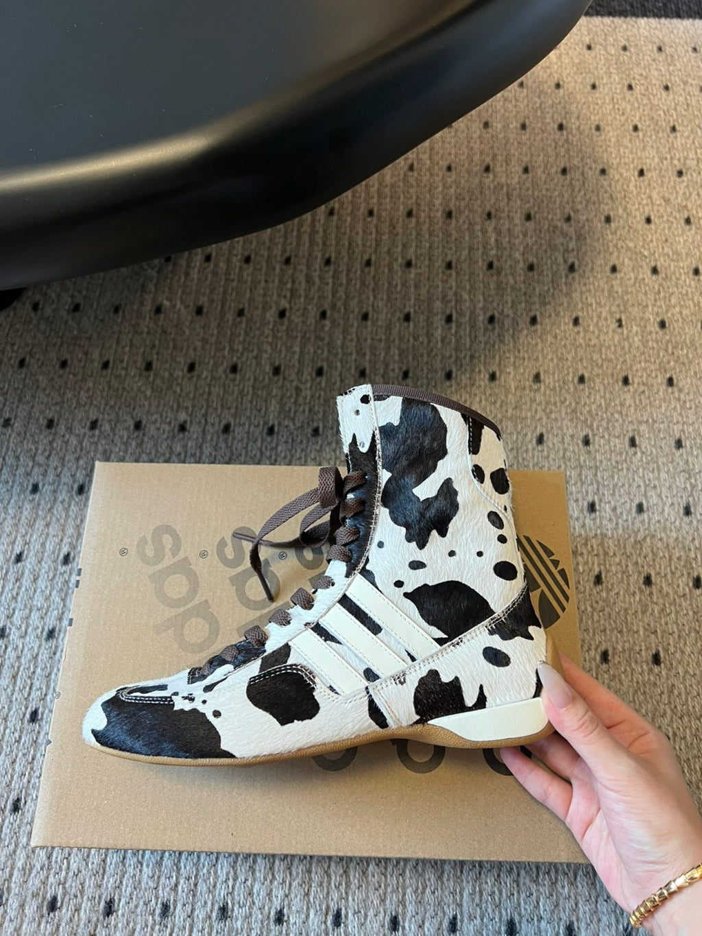 AD RASANT MID W Women's Seasonal Comfort Wear-resistant Lightweight High-top Lace-up Trainers Shoes #76475