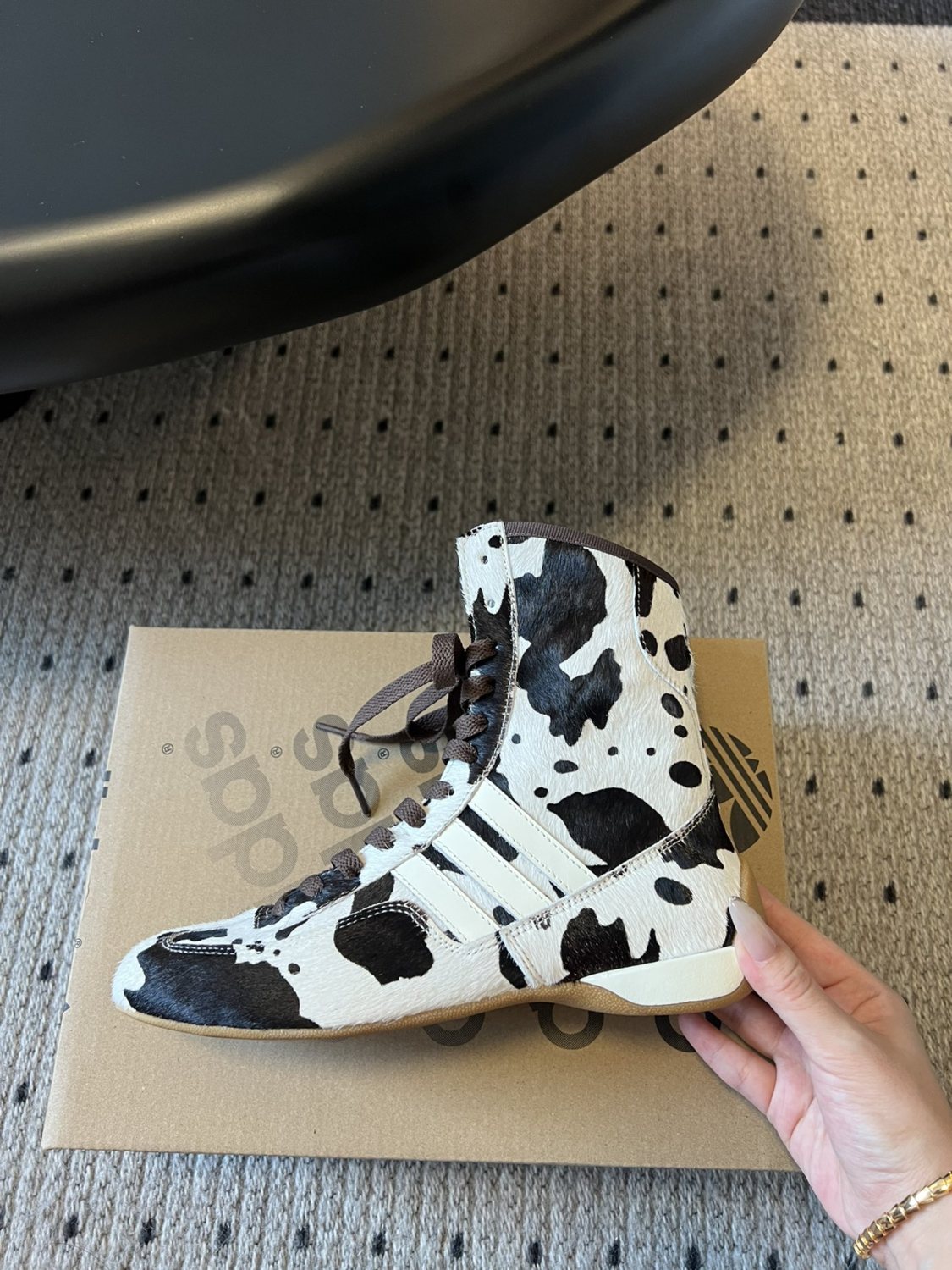 AD RASANT MID W Women's Seasonal Comfort Wear-resistant Lightweight High-top Lace-up Trainers Shoes #76475