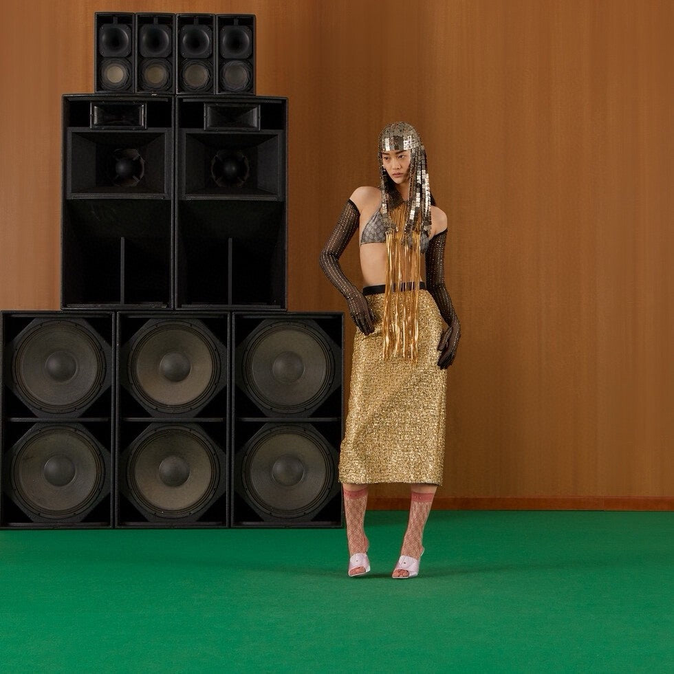 Women's Summer Logo Print Solid Color Stretch Knit Bikini Swimsuit Set Suit #72466