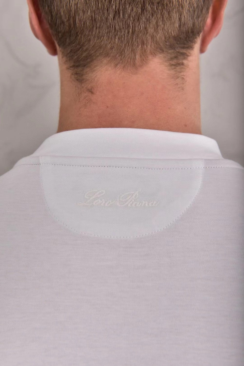 LP Men's Summer Solid Color Casual Fashion Round Neck Cotton Short Sleeve T-Shirt #98734