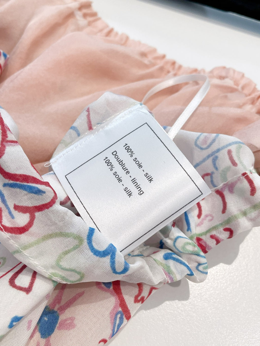 Women's Summer Colorful Fish Print Two Piece Silk Casual Pants #75883