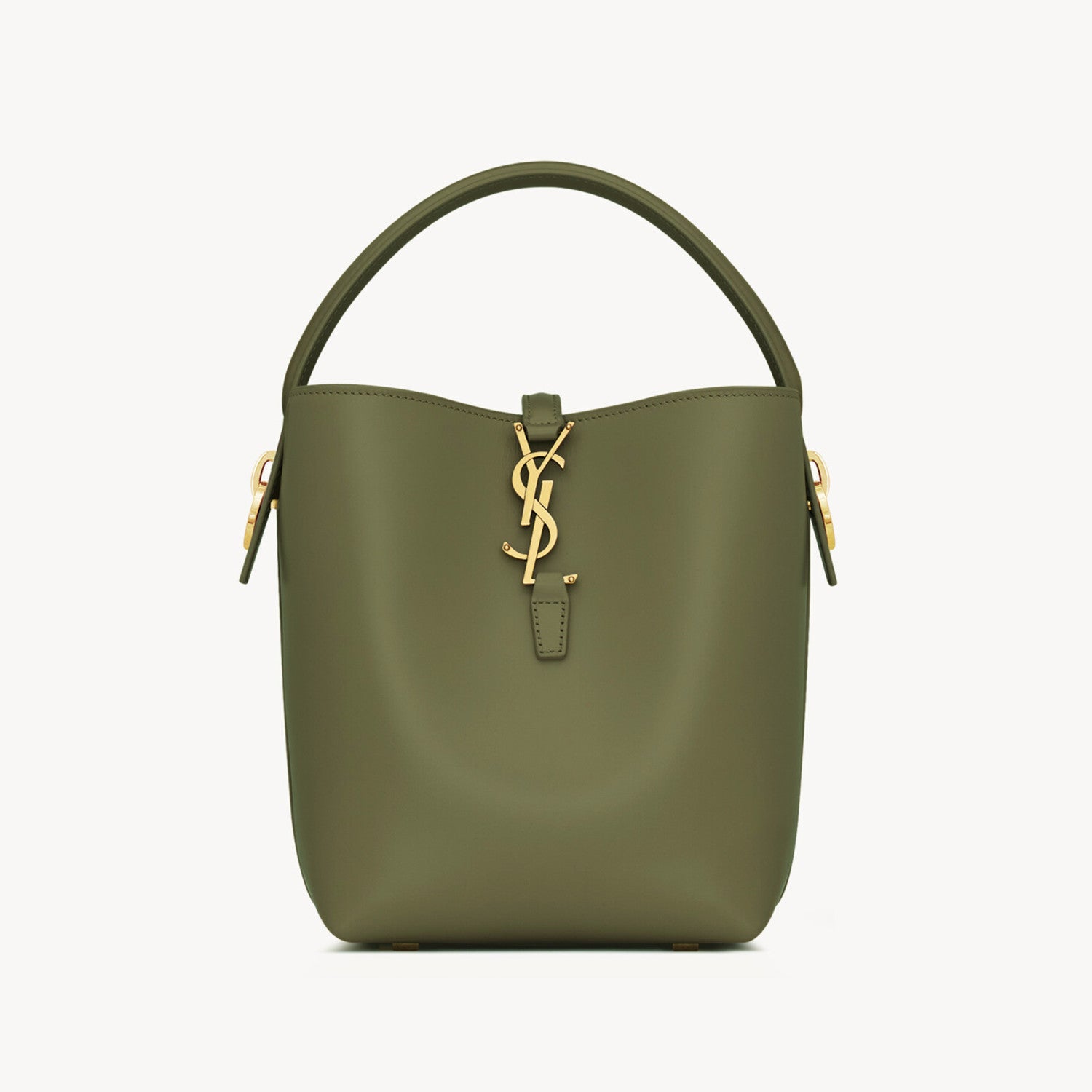 YS Women's LE 37 Logo Hook Buckle mini Small Glossy Solid Color Bucket Bag Suede Leather Handbags Casual Bags 7490362R20W9207 #81334