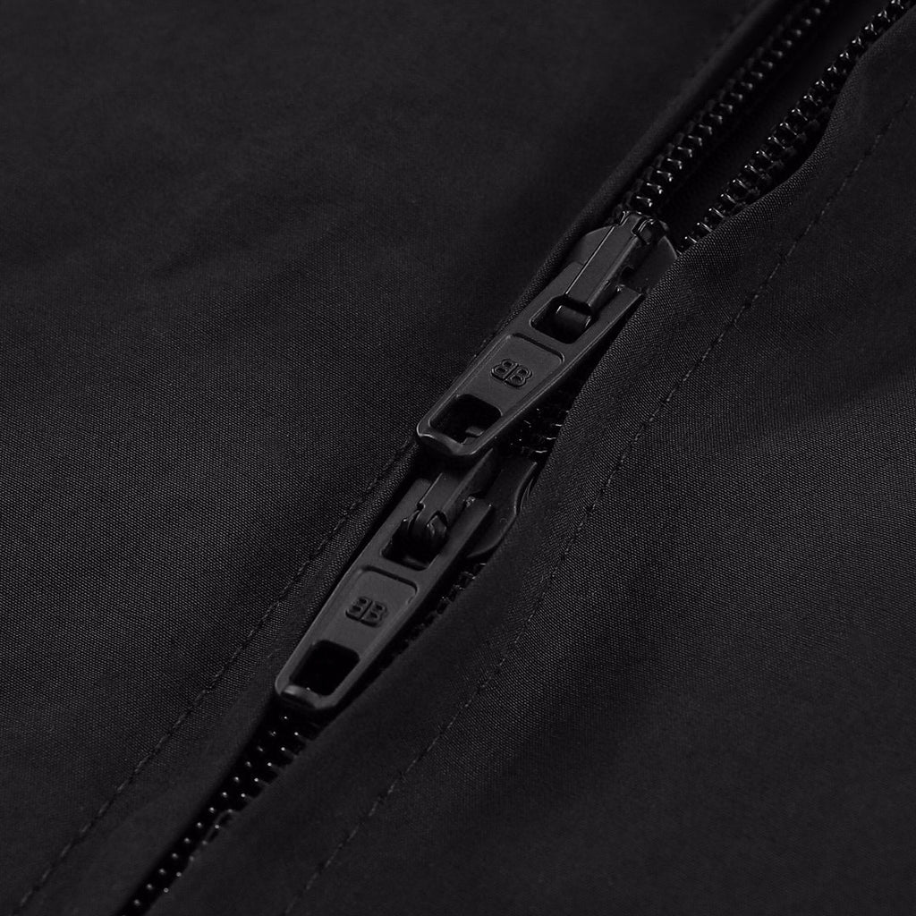 Men's and Women's Alphabet Printed High Neck Zipper Regular Fit Long Sleeve Jacket #72828