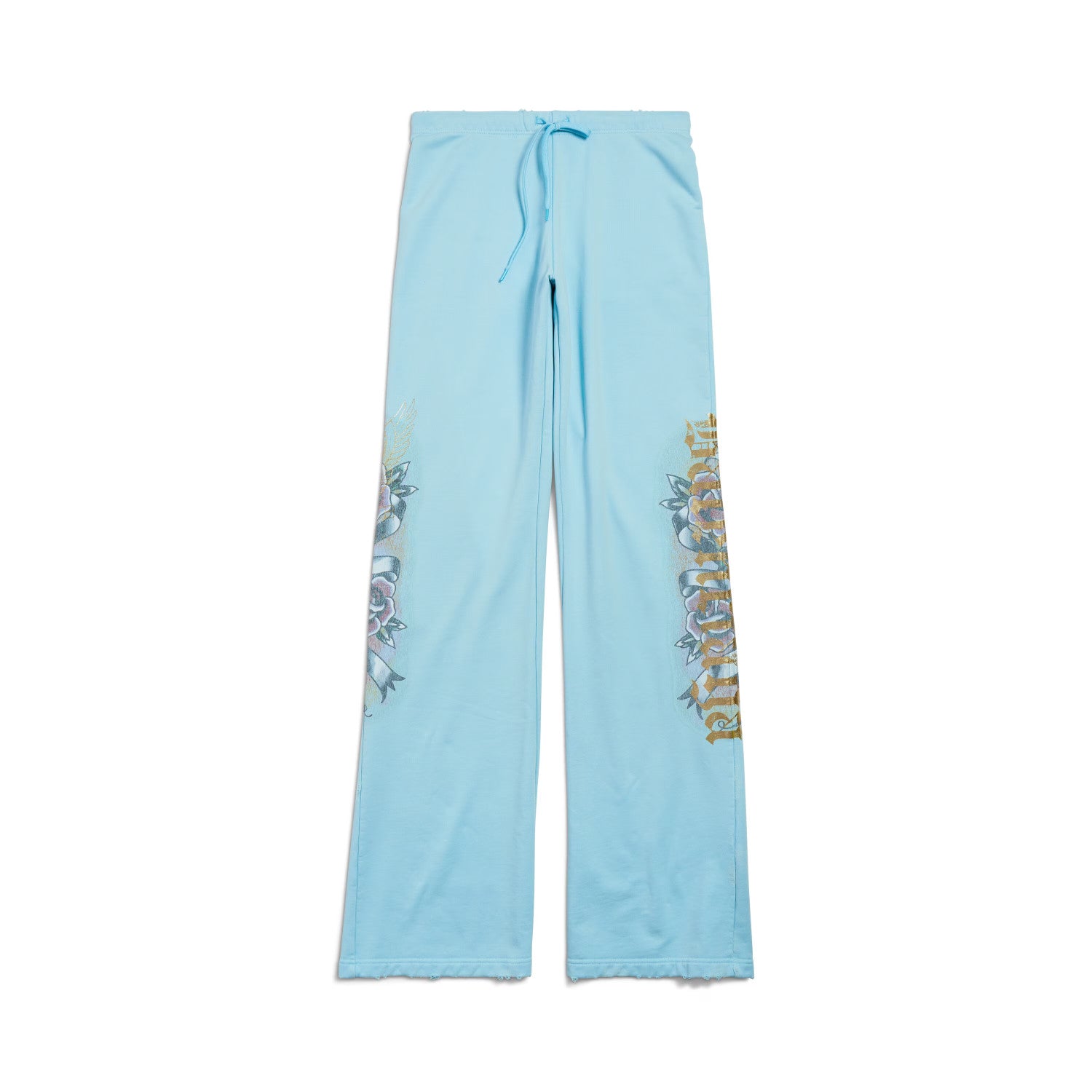 Women's Tacky Flared Sweatpants In Black Faded Spring And Summer Fashion Casual Straight Leg Wide Leg Pants Loose Sports Sweatpants Ngvp #1276