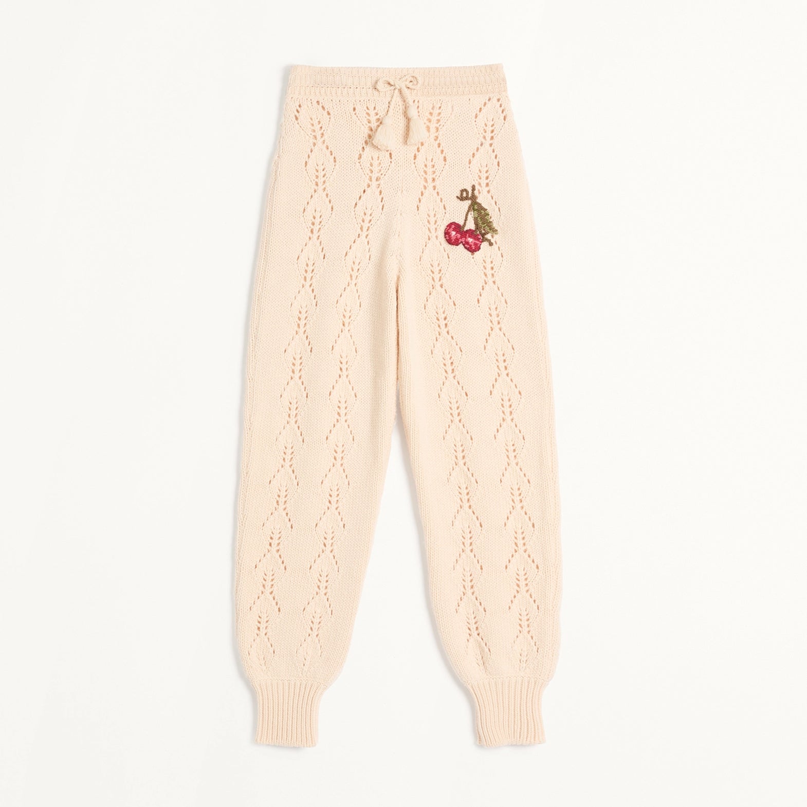 Women's Spring. Autumn And Winter Wool And Cashmere Casual Solid Color Straight Leg Pants Ngvp #9728