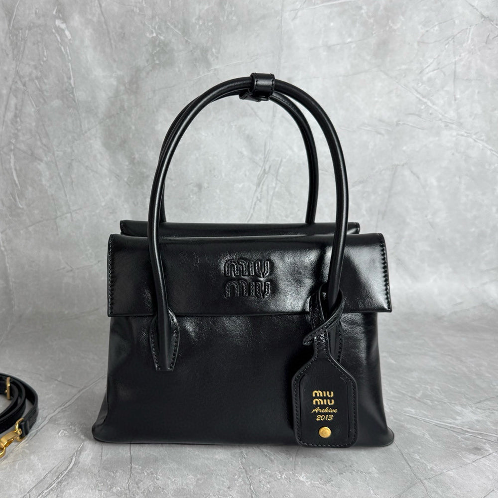 Jang Won-young Leather Double-sided flap Vintage handbag Shoulder bag bags #194095