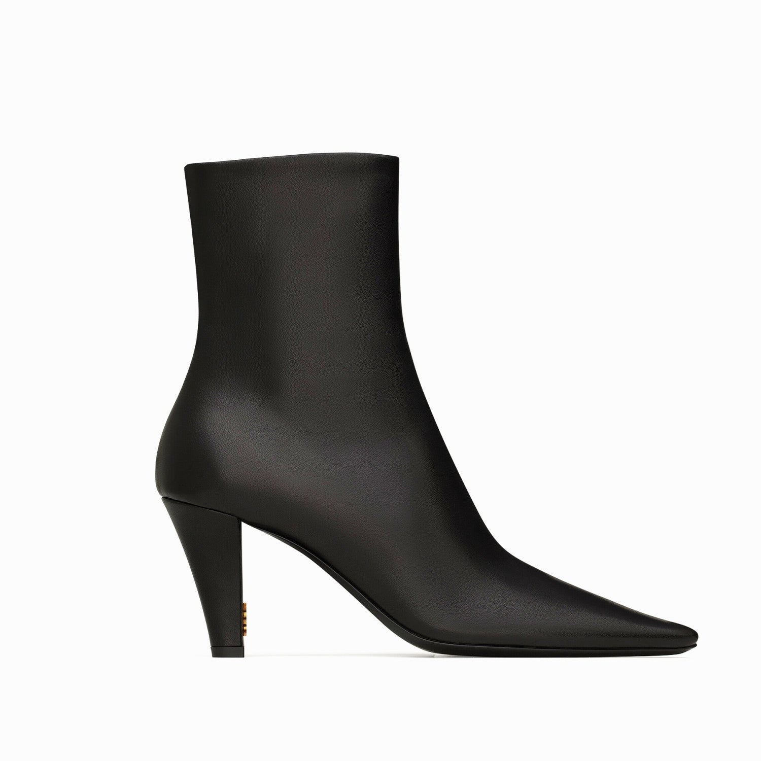 YS Women's Pointed Cat Heel Long Short Red Black Boots Fashion Temperament Elegant Sexy Zipper Short Boots Shoes Ngvp #2185