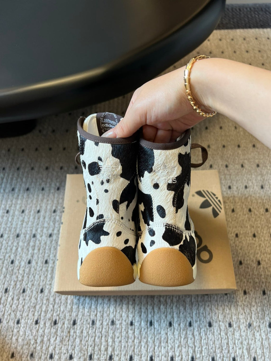 AD RASANT MID W Women's Seasonal Comfort Wear-resistant Lightweight High-top Lace-up Trainers Shoes #76475