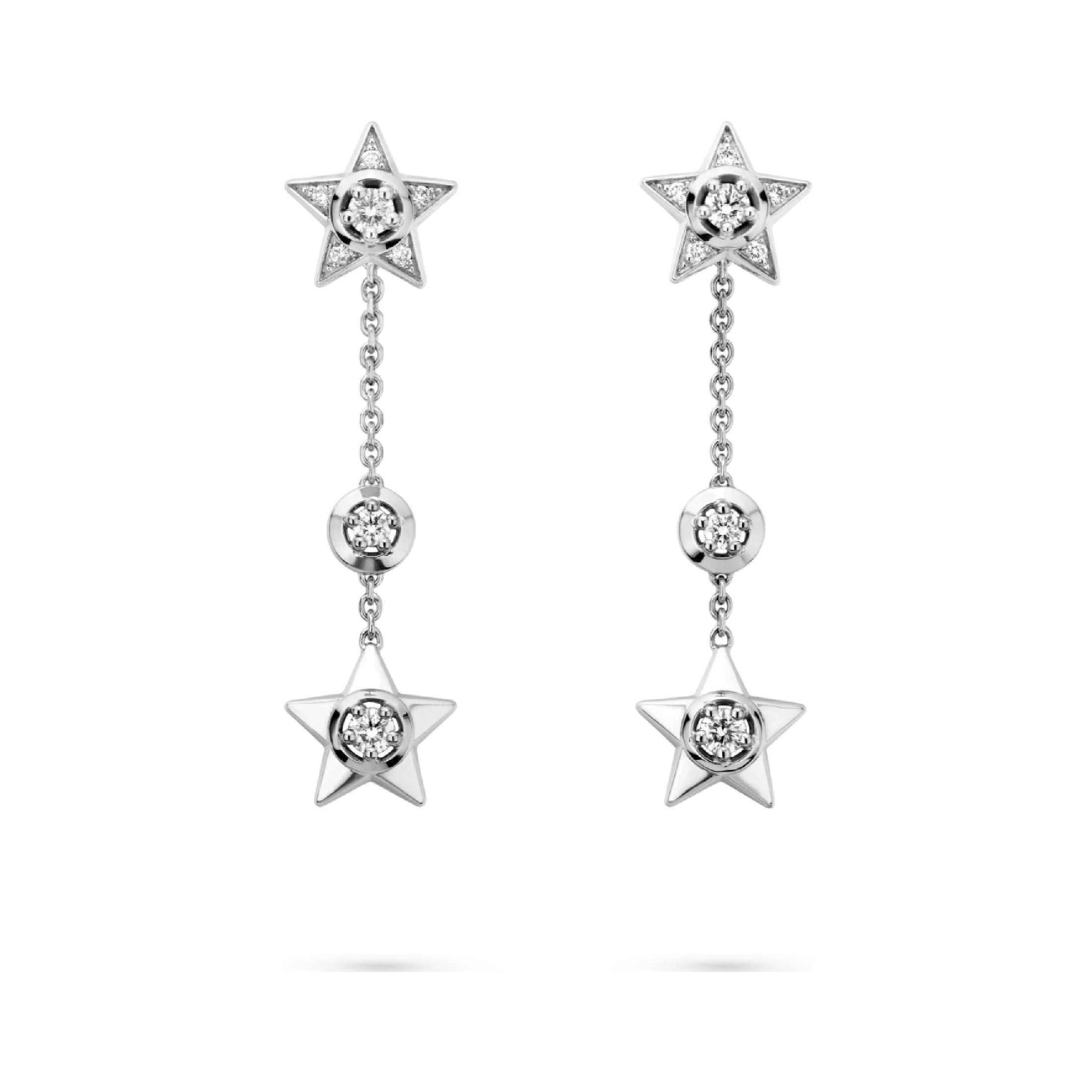 Comte 1932 Earrings Fashion Luxury Shooting Star V Gold Material Earrings Jewelry  Accessories Ngvp #9232