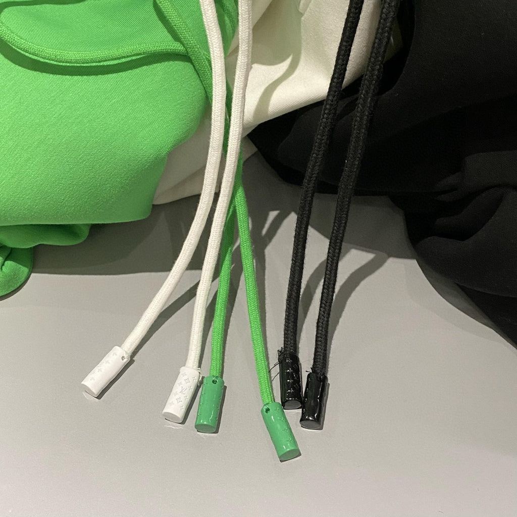 Men's Embossed Logo Sport Casual Plain Knit Cotton Hooded Sweatshirt Pullover #97947