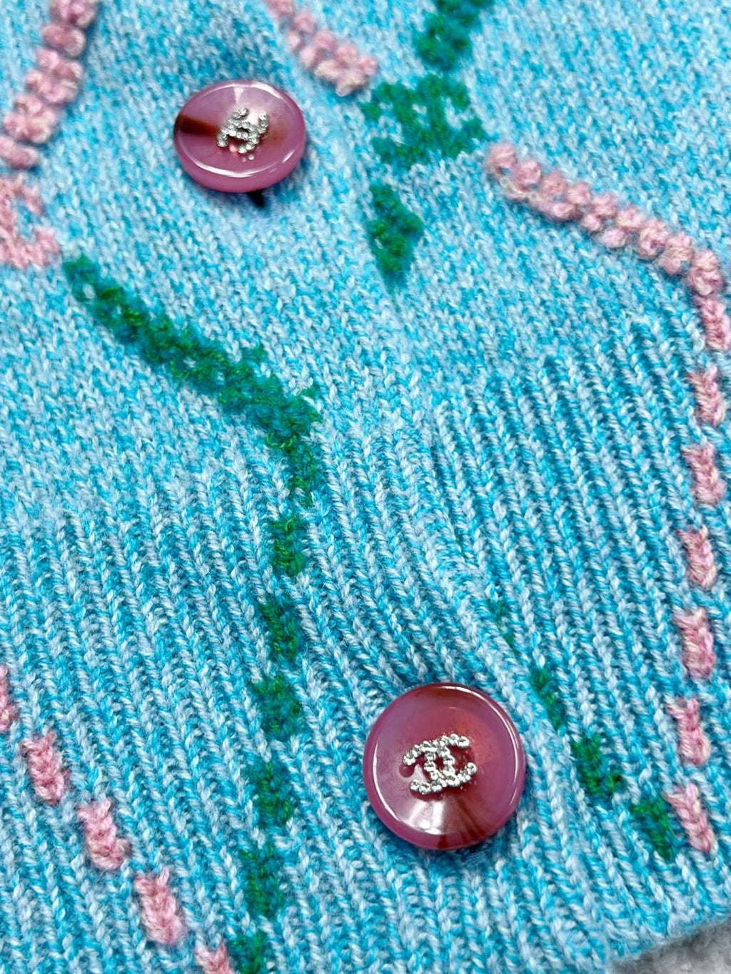 Women's Spring And Fall Shirt Logo Jacquard Letters Single-breasted Wool Knit Sweater Jacket #73326