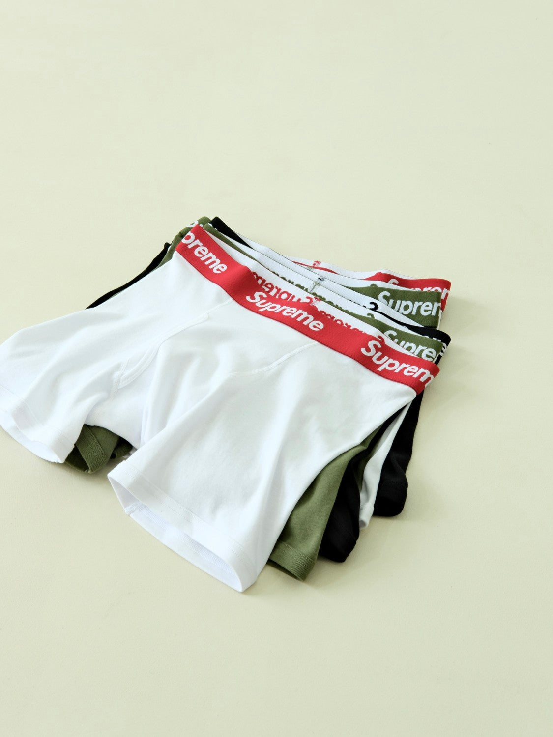 Men's And Women's All-season Logo High-waisted Briefs Fashion Trend Fit Underpants Three Pairs #71314