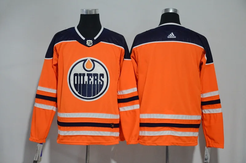 Edmonton Oilers Official Team Jersey – Orange & Navy