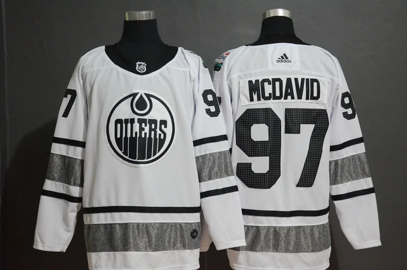 Edmonton Oilers #97 McDavid Special Edition White & Silver Jersey