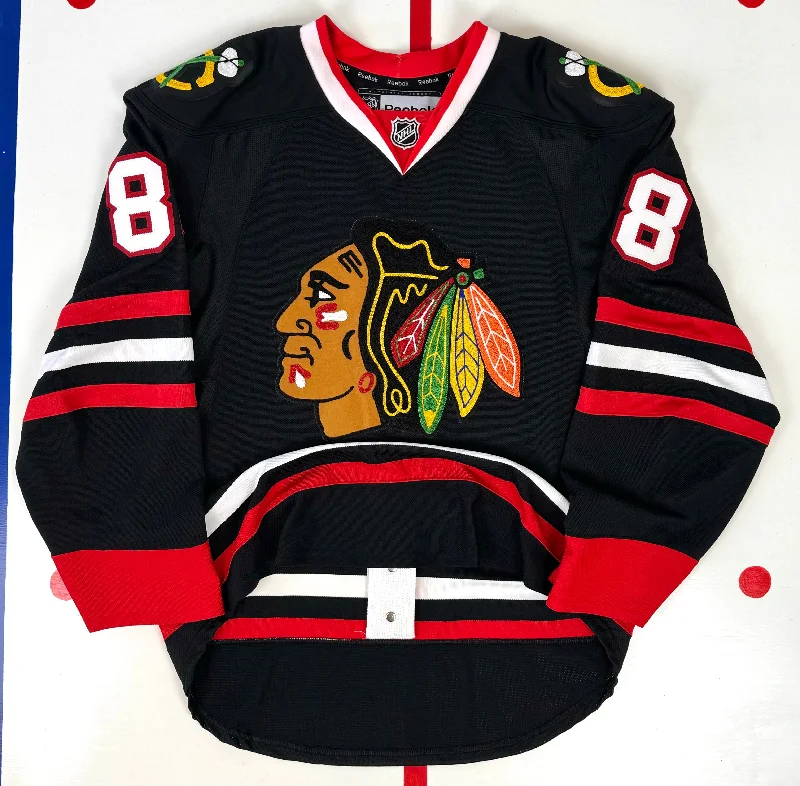 Chicago Blackhawks 2008-2009 Patrick Kane Black Alternate NHL Hockey Jersey  