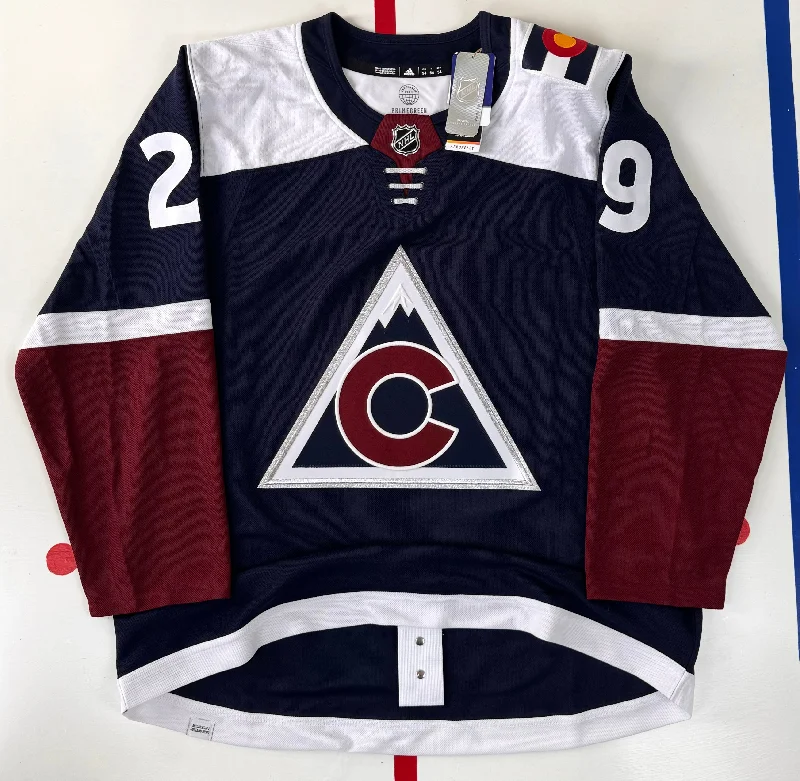 Colorado Avalanche 2022-2024 Nathan MacKinnon Alternate NHL Hockey Jersey  