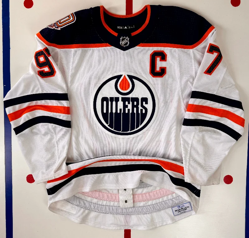 Edmonton Oilers Connor McDavid 2018-2019 NHL Hockey Jersey  