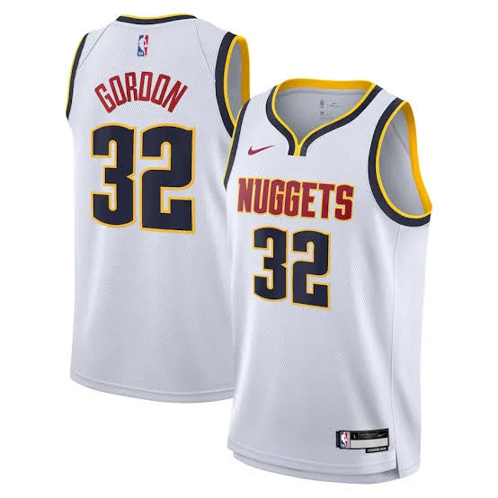 Aaron Gordon Denver Nuggets Official NBA Nike Jersey white