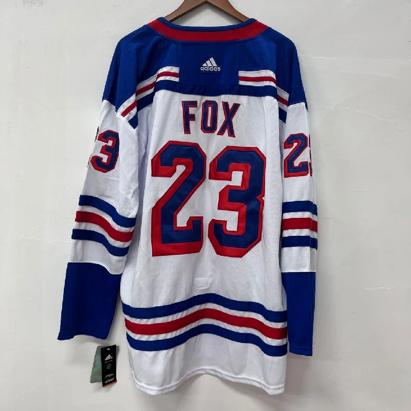 Adam Fox New York Rangers Jersey White