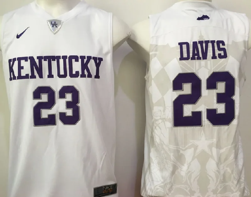 Anthony Davis University of Kentucky Jersey Nike white