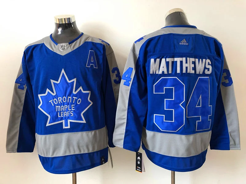 Auston Matthews Toronto Maple Leafs Jersey blue