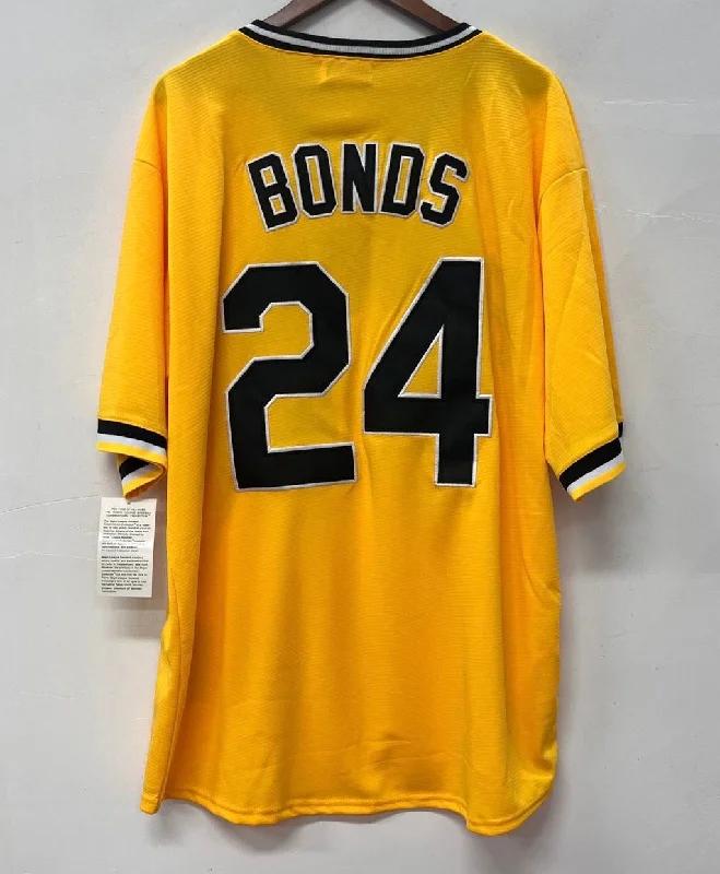 Barry Bonds Pittsburgh Pirates Jersey yellow