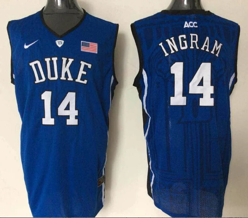 Brandon Ingram Duke Blue Devils NCAA Nike jersey Blue