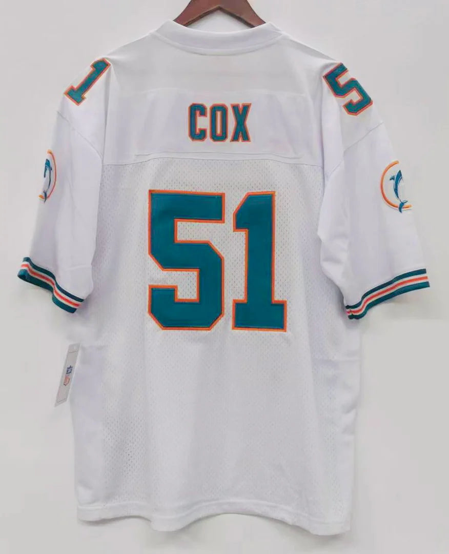 Bryan Cox Miami Dolphins Jersey 1994 Mitchell & Ness