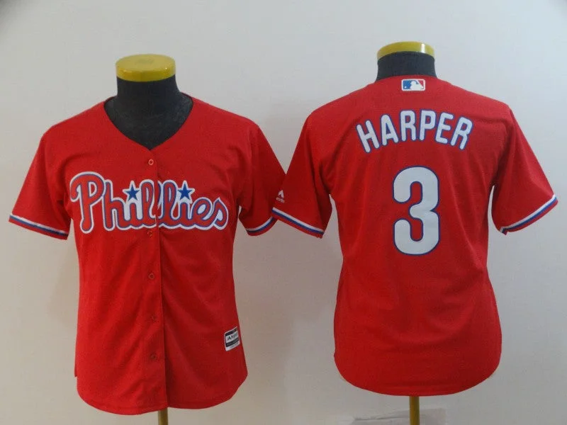 Bryce Harper YOUTH Philadelphia Phillies Jersey red