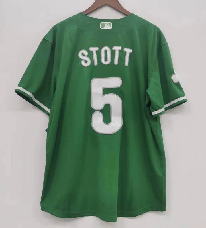 Bryson Stott Philadelphia Phillies Green St. Patrick’s Day Jersey