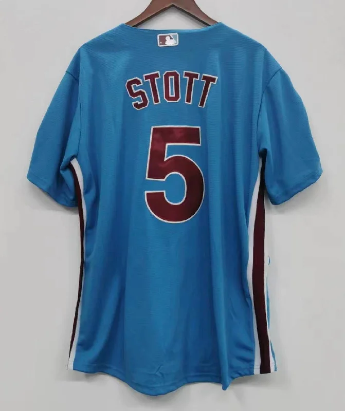 Bryson Stott Philadelphia Phillies Jersey blue