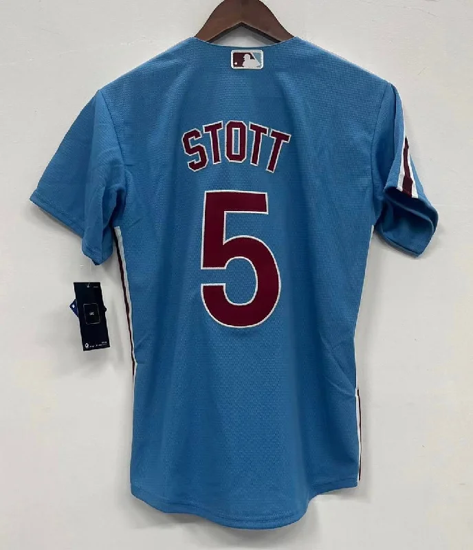 Bryson Stott YOUTH Philadelphia Phillies Jersey blue