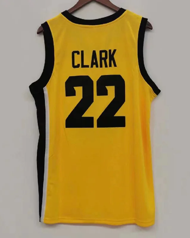 Caitlin Clark Iowa Hawkeyes Jersey Yellow Nike