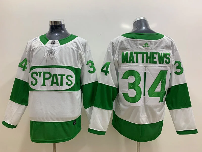 Auston Matthews Toronto Maple Leafs Jersey Saint Patrick’s Patty’s Day