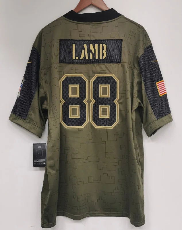 CeeDee Lamb Dallas Cowboys military salute to service Jersey