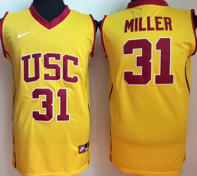 Cheryl Miller USC Trojans Jersey Nike Yellow